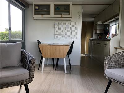 Stacaravan Earnewald, Friesland, Nederland 
