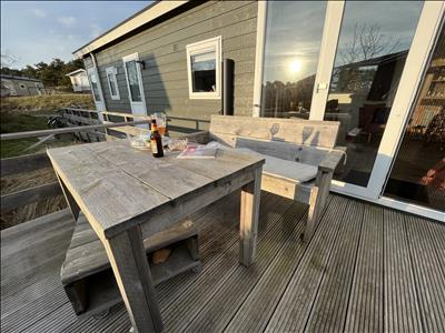 Te huur ruime en luxe  chalet Op Texel 