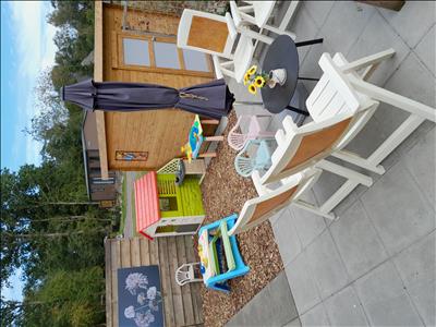 Te huur in het mooie Drenthe 6 pers stacaravan, kindvriendelijk! met airco en wifi.