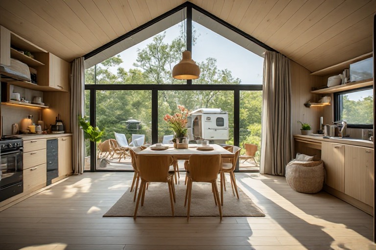 Luxe stacaravans