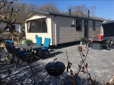 4 persoons Stacaravan huren in Zuid west Friesland bij Landgoed Eysingastate (voorheen Camping Blaauw) Langweer - Sint Nicolaasga